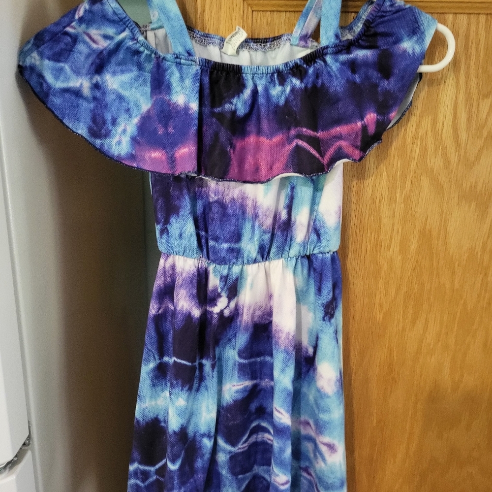 Vibrant Tie-Dye Dress